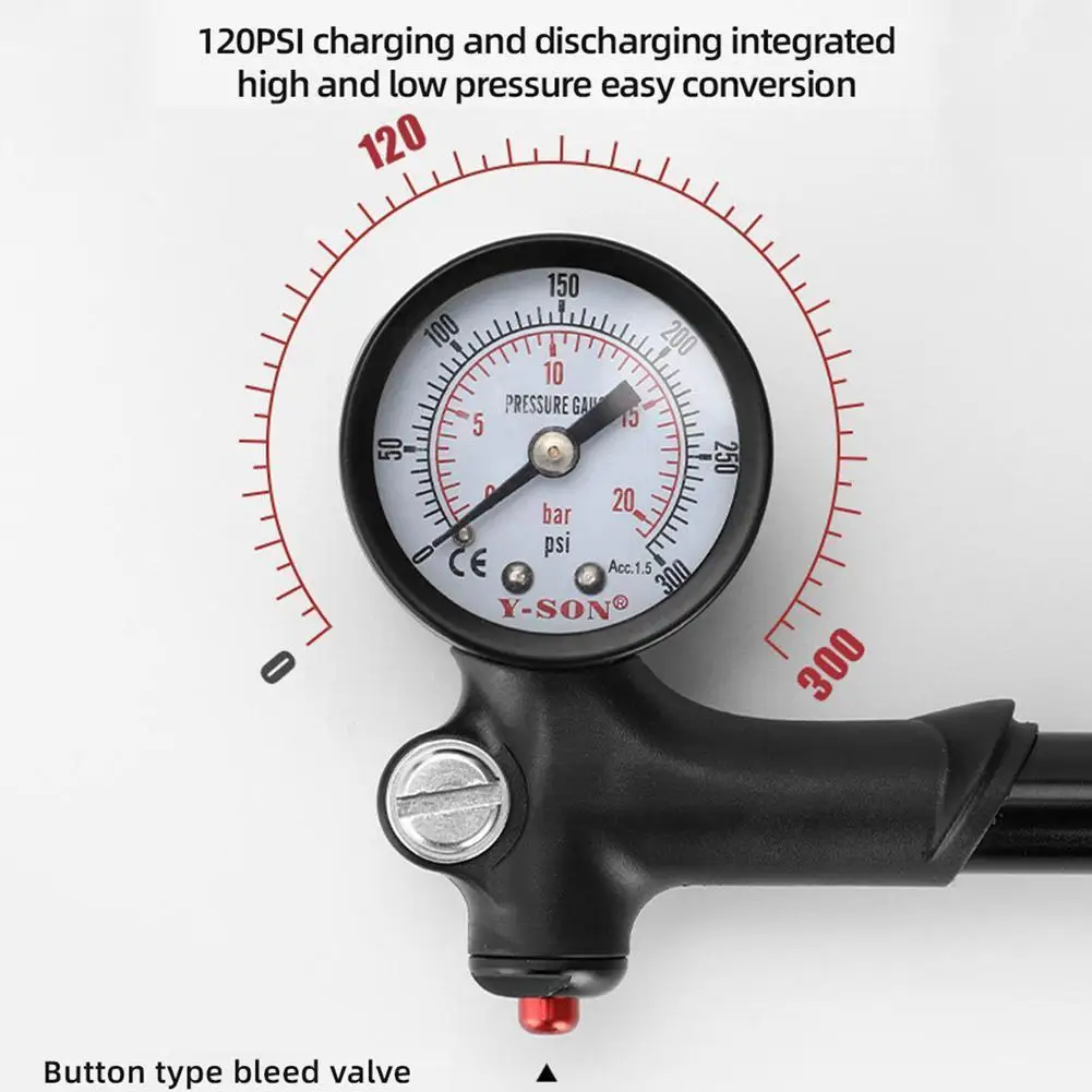 Велосипедный насос высокого давления воздушный амортизатор для вилок горных