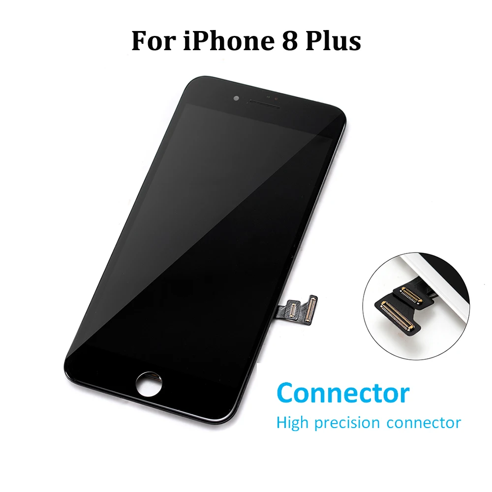 

LCD Display For iphone 6 lcd 7 8 6S Plus Touch Screen Replacement For iPhone 5 5S SE No Dead Pixel+Tempered+TPU+Tools