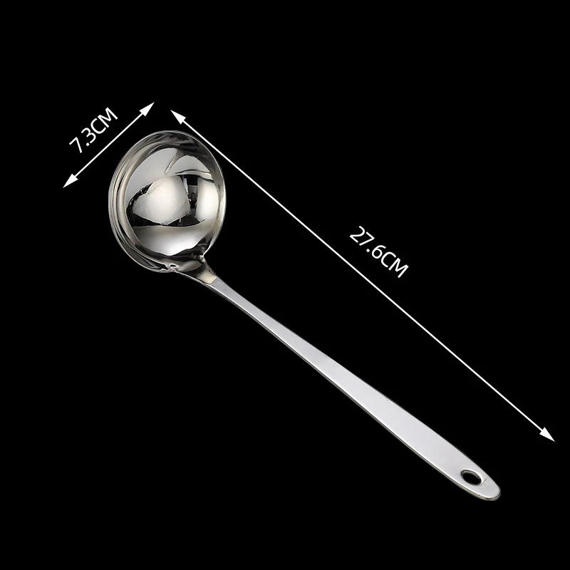 

MEXQCH Ложка для супа и дуршлаг из нержавеющей стали