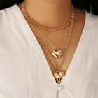 Ожерелье с подвеской в виде сердца, женская мода, украшения на шею, женские Украшения для тела