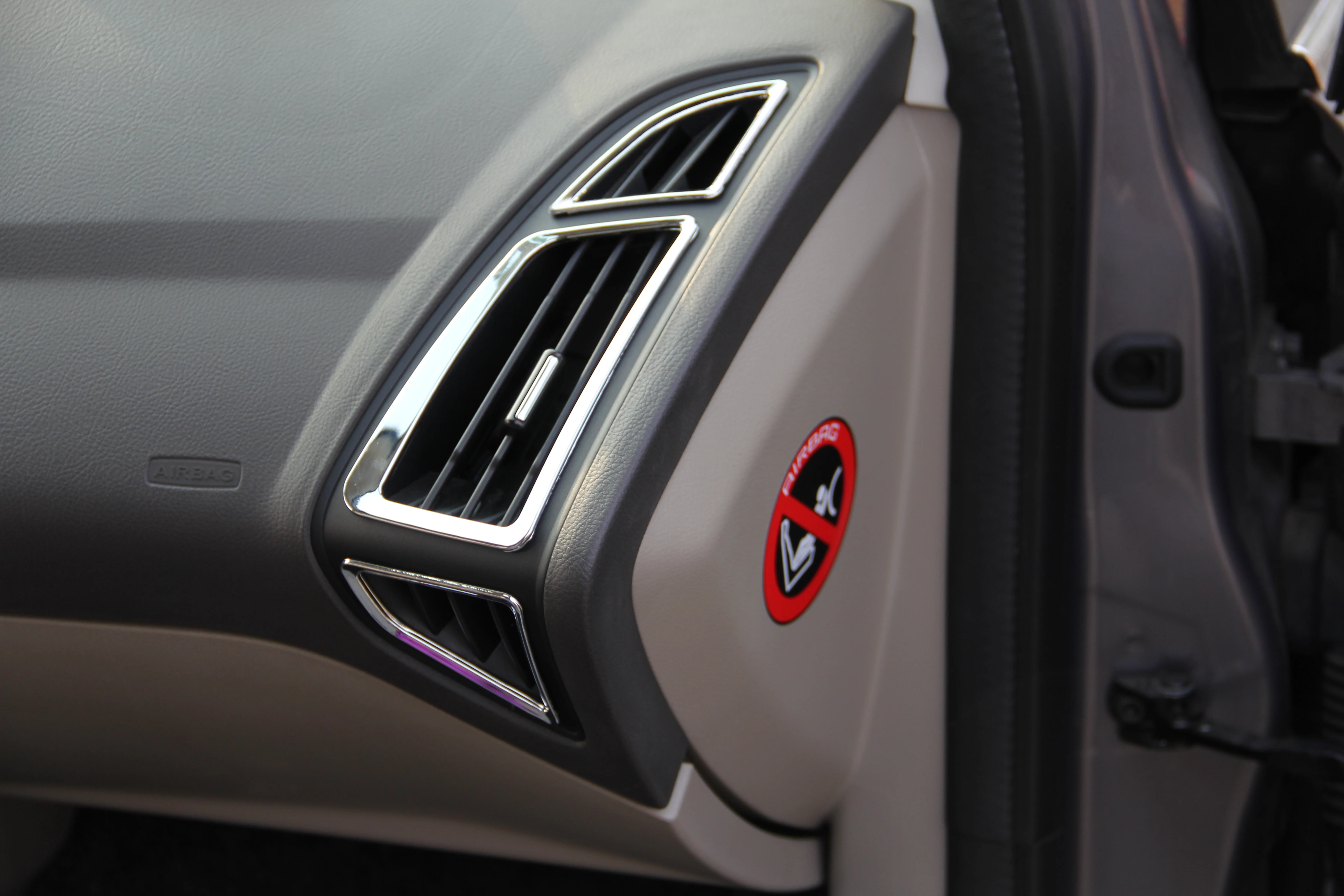 Абс хромированный выход для кондиционера украшение с блестками 6 шт./компл. Ford Focus