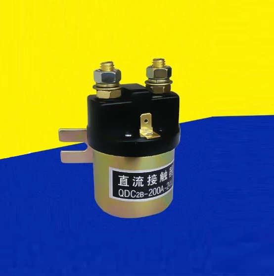 QDC2B-200A/10 electric lift car tail plate start DC contactor DC12V24V48V60V72V
