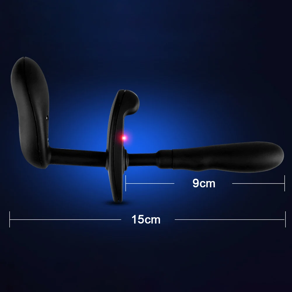 Вибрирующий массажер простаты Анальные шарики вибратор силиконовый сильная