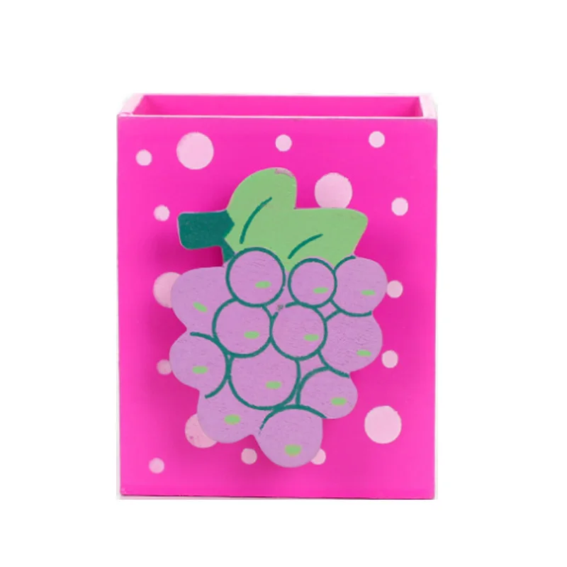 

Держатель для ручки, деревянный, в виде фруктов, 1 шт.