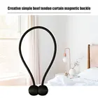 Креативные простые ремешки для штор в европейском стиле, универсальные магнитные ремешки без перфорации для гостиной, креативный веревочный ремешок с магнитной пряжкой
