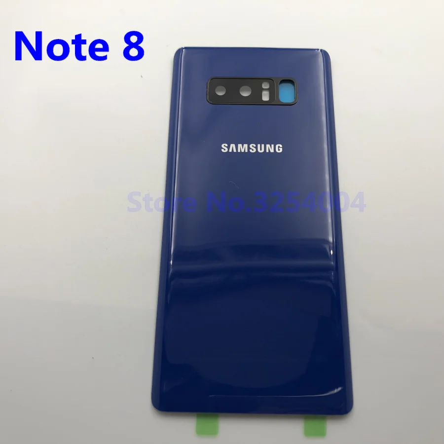 Note8 чехол на заднюю батарейку для samsung Galaxy Note 8 N950 N950F N9500 задняя крышка на стекло+ объектив для камеры