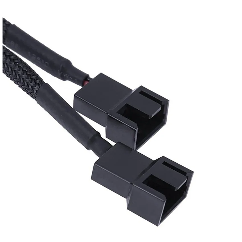 1 шт. 4 Pin разветвитель PWM кабель 4Pin женский 3/4 с адаптером для компьютера Процессор