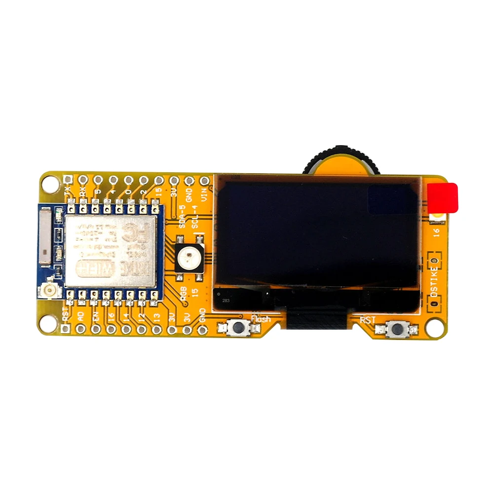 Wifi плата разработки Поддержка 2 4 GHz ESP8266 Deauther мини OLED PCB разъем батареи с антенной 5V