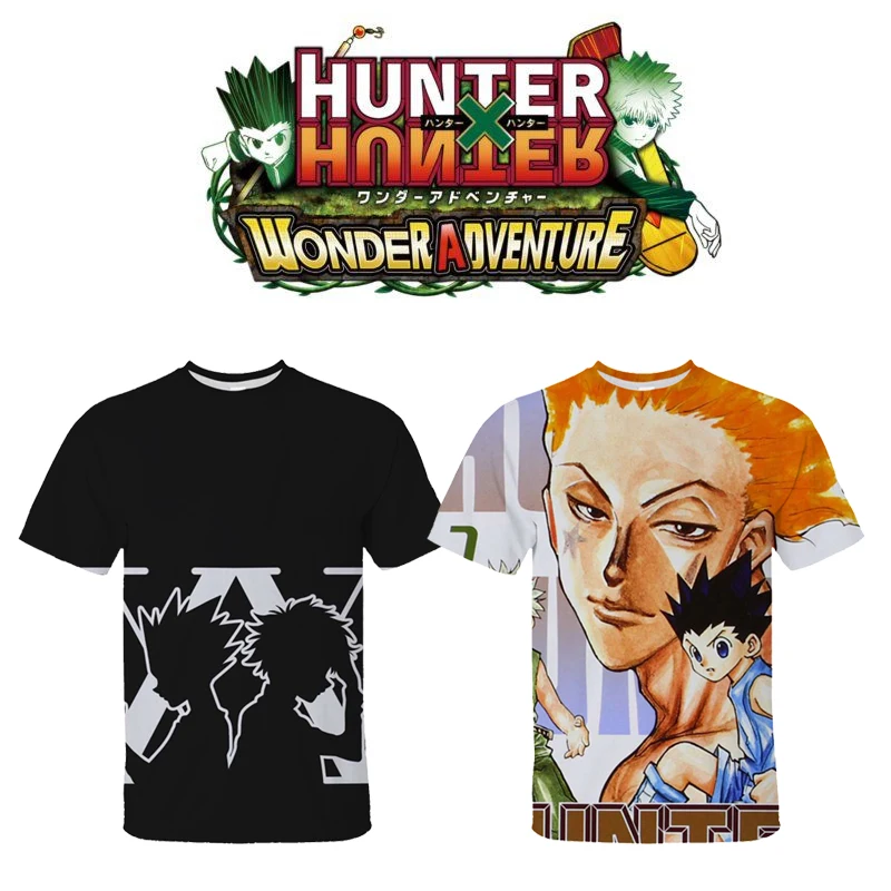 

3D KIDS T Shirt HUNTER X HUNTER Baby Funny Tshirt O-Neck Cartoon Boys Girls Children Short Sleeves Newest Tee Tops Print Tops