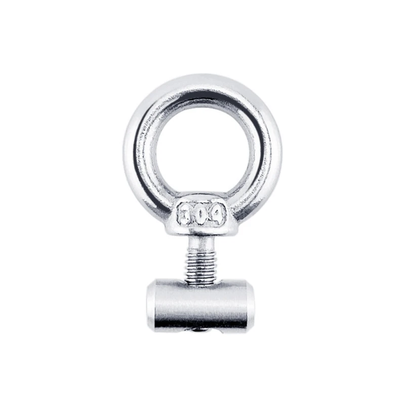 

M4 Eye Bolt 304 Stainless Steel Stopper Heavy Duty Lifting Ring Bolt Screws Thread Lifting Ring