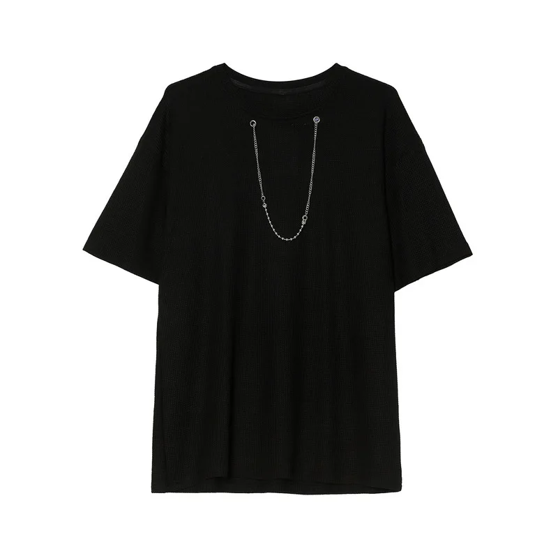 

Spring and summer new products loose T-shirt men's trend simple short-sleeved shirt men M1-BG-1004