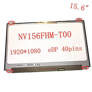 15 6 laptop lcd screen nv156fhm t00 for lenovo thinkpad nv156fhm t00 display matrix panel replacement 19201080 edp 40pins free global shipping