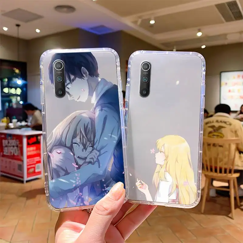 

Your lie in April Phone Case For Samsung s7 s8 s9 s10 s20 s4 s5 s6 a71 a21 a20 plus lite edge Fundas Coque
