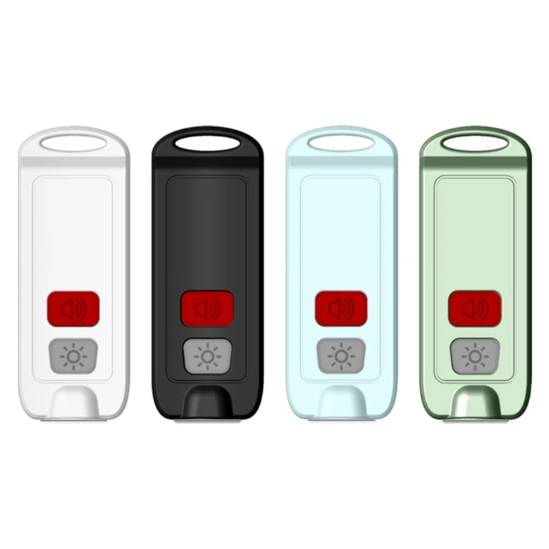 

Safe Sound Personal Alarm130dB Rechargeable Safesound Security Alarm Keychain Emergency Self Protect Alarm with LED L