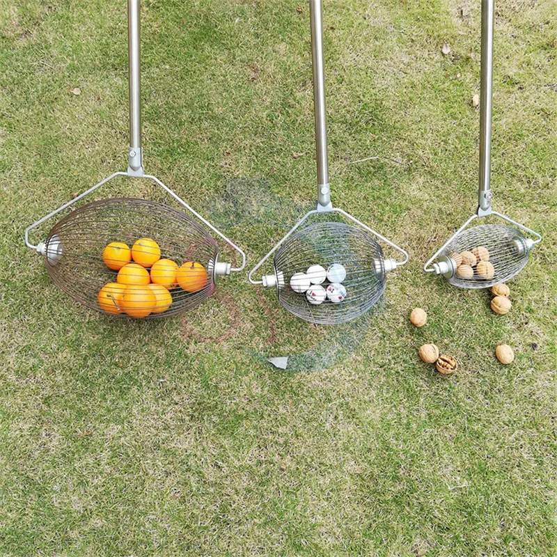 2021 New Design Multifunction Manual Pick Up 75 Table Tennis Ball Picker Tool Pickup Round Golf Walnut Nut Fruit Picking Machine