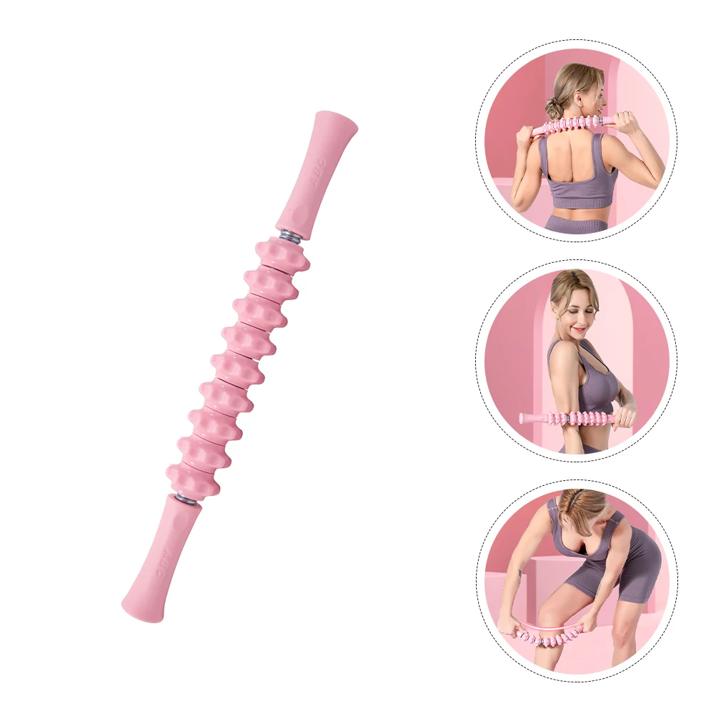 

1 Pc Neck Massager Creative Chic Fitness Massage Roller Body Relaxation Massager for Travel