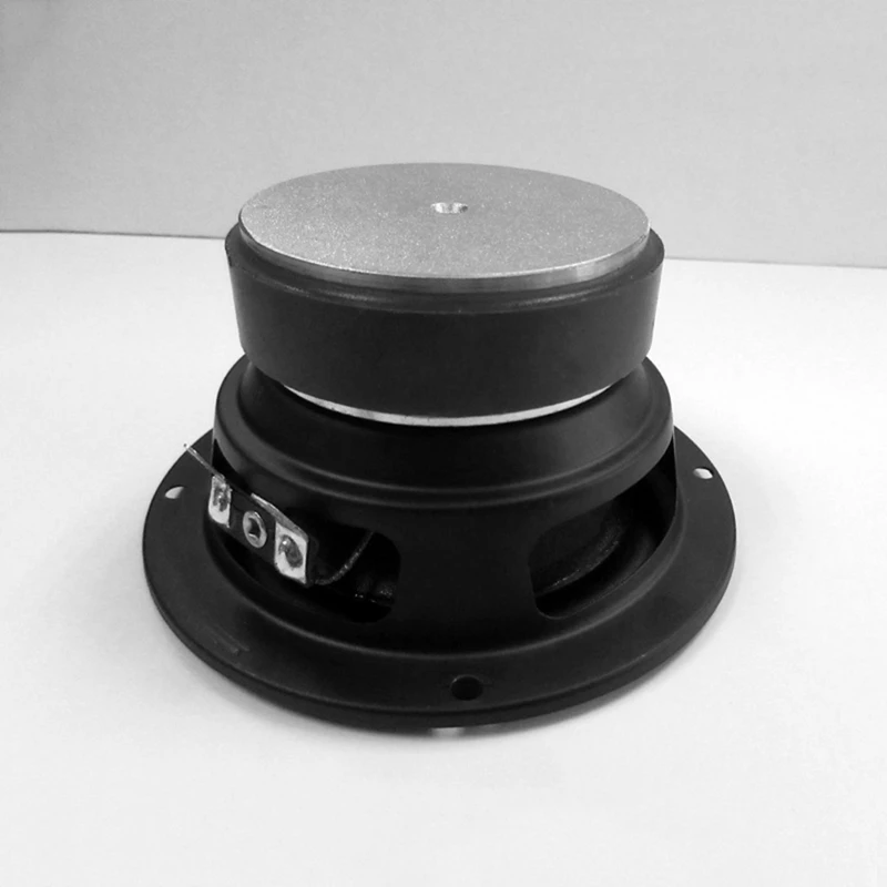 4 дюйма 40 Вт круглый сабвуфер Динамик НЧ динамик высокого Мощность бас домашний