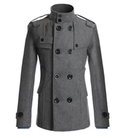 mrmt 2021 brand new mens mao wool overcoat for male long suit woolen windbreaker mens coat outer wear clothing