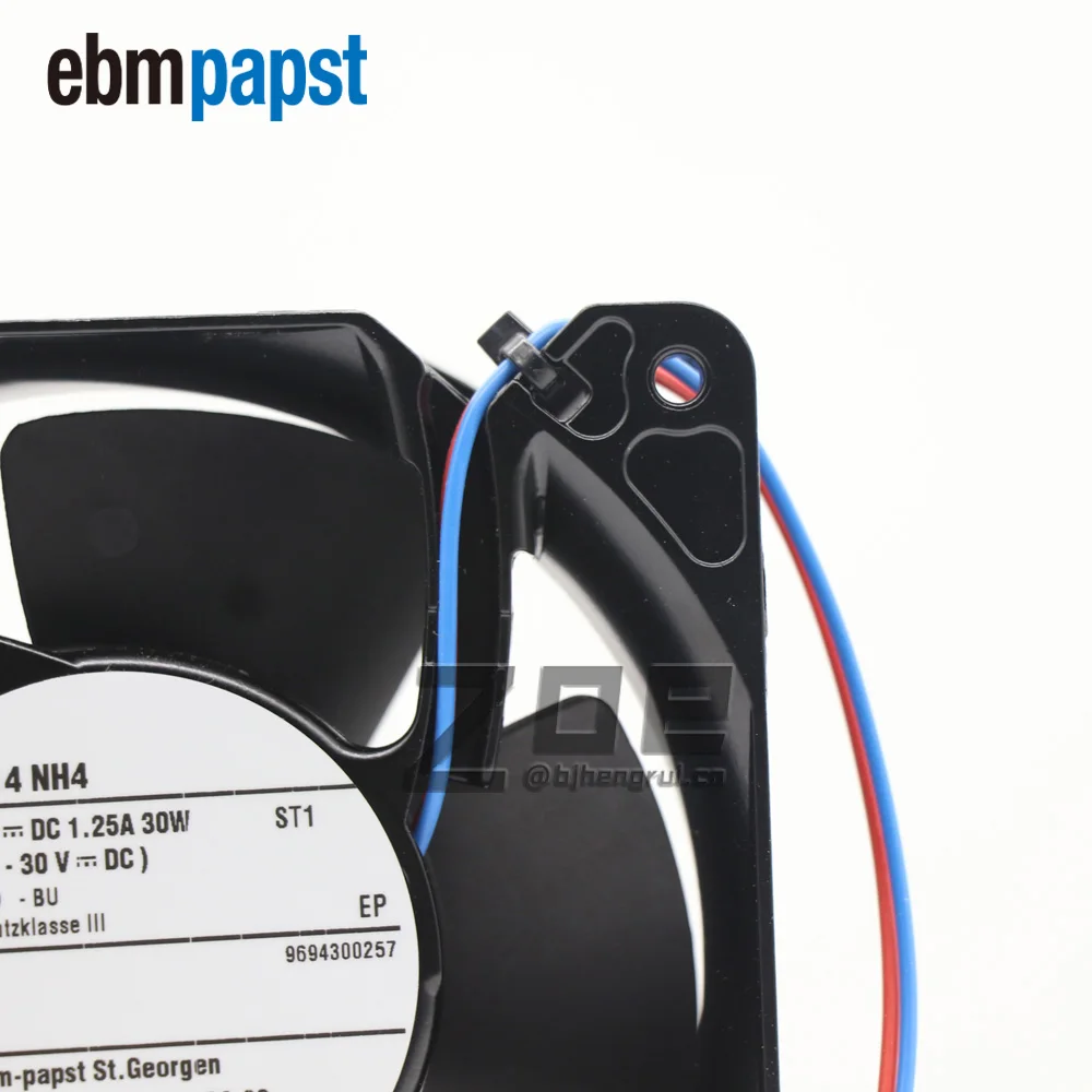 

Ebm papst 4114NH4 DC Fan Axial Ball Bearing 24V 208.9CFM 67dB 119 X 119 X 38mm Electric Gas Control Cabinet Cooling Fan