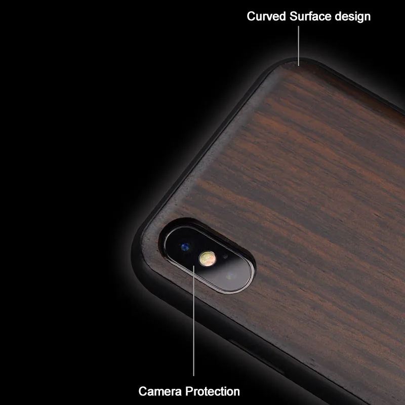 Противоударный чехол-Броня из дерева для iPhone 11 Pro Max, Роскошный чехол из дерева, чехол из ТПУ для iPhone 7, 8 Plus, X, Xr, XS, Max, 11 Pro, чехол