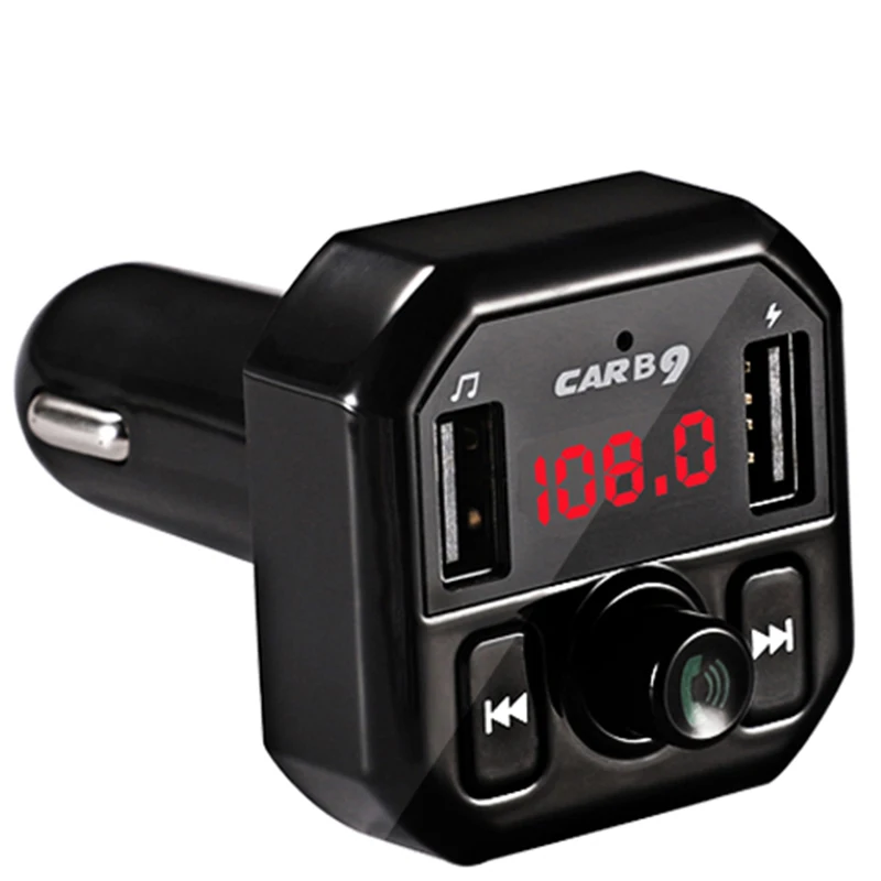 1 шт. Bluetooth автомобильный комплект fm передатчик mp3 плеер с двойным USB 3.1A быстрое
