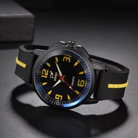 new fashion sports student quartz watch round cut glass triangle nail silicone watch mens factory wholesale