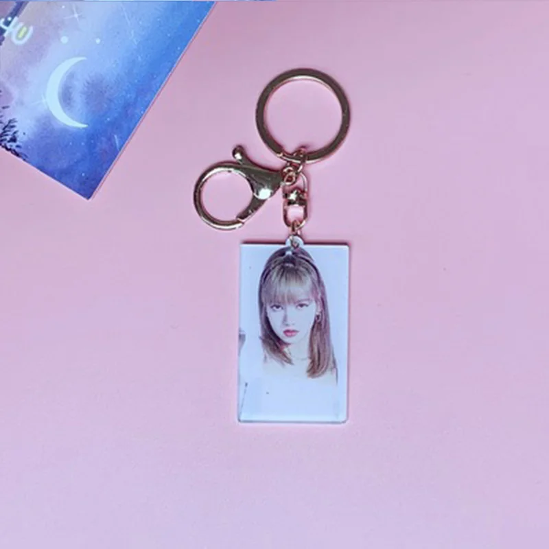 Got7 BlackPink Twice Bangtan Boys альбом карта Soul Persona Jimin JIN SUGA JUNGKOOK изящный брелок LJJ71 - Цвет: 09