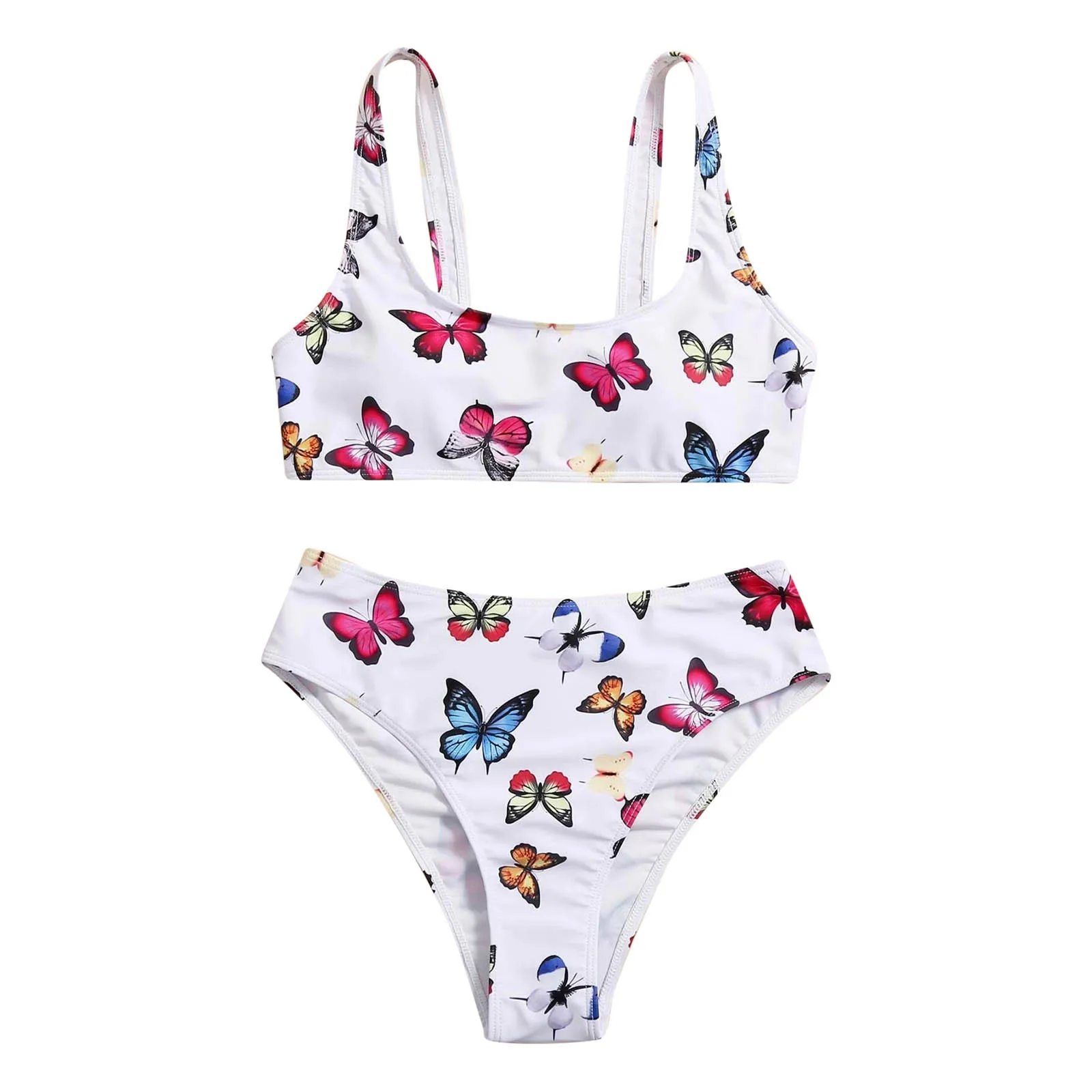 Новый женский пикантный кружевной комплект бикини с высоким вырезом и завязкой