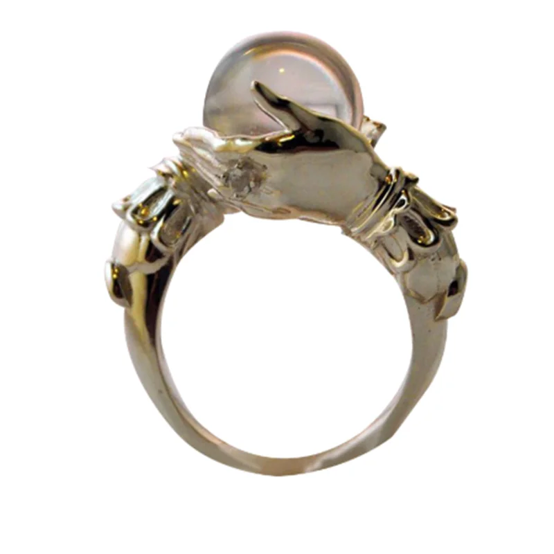 

Colorful Simple New Jewelry Style In Hand Lovers Personality Ring Christmas Gift Ornaments Temperament Best Gift wholesale