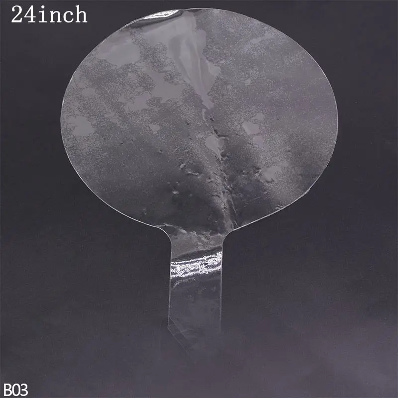 B03-5pcs 24inch 5 шт. в партии, 18/20/24/36 дюймов; Ремешок из прозрачного пвх воздушные гелиевые шары для DIY Одежда для свадьбы, дня рождения ко Дню Святого Валентина Рождественские украшения - Цвет: B03-5pcs 24inch