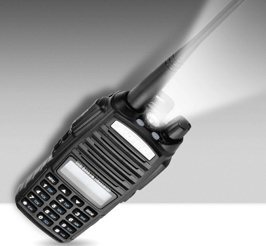 Оригинальная рация Baofeng портативная UV 82 с двойным PTT радио любительская