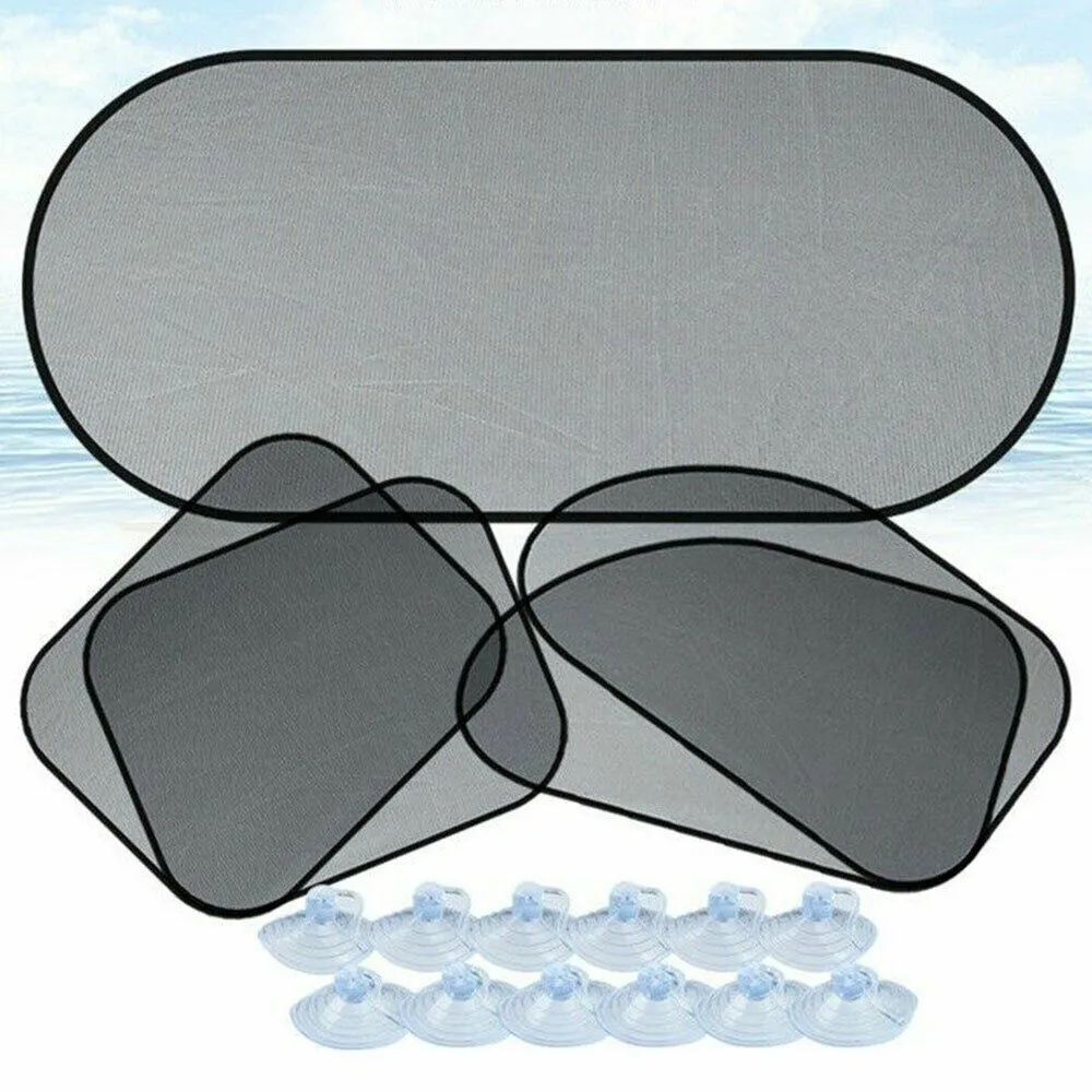 

Car Sun Shades Children Cloth Kids Kit Mesh Net Protector Side UV Protect
