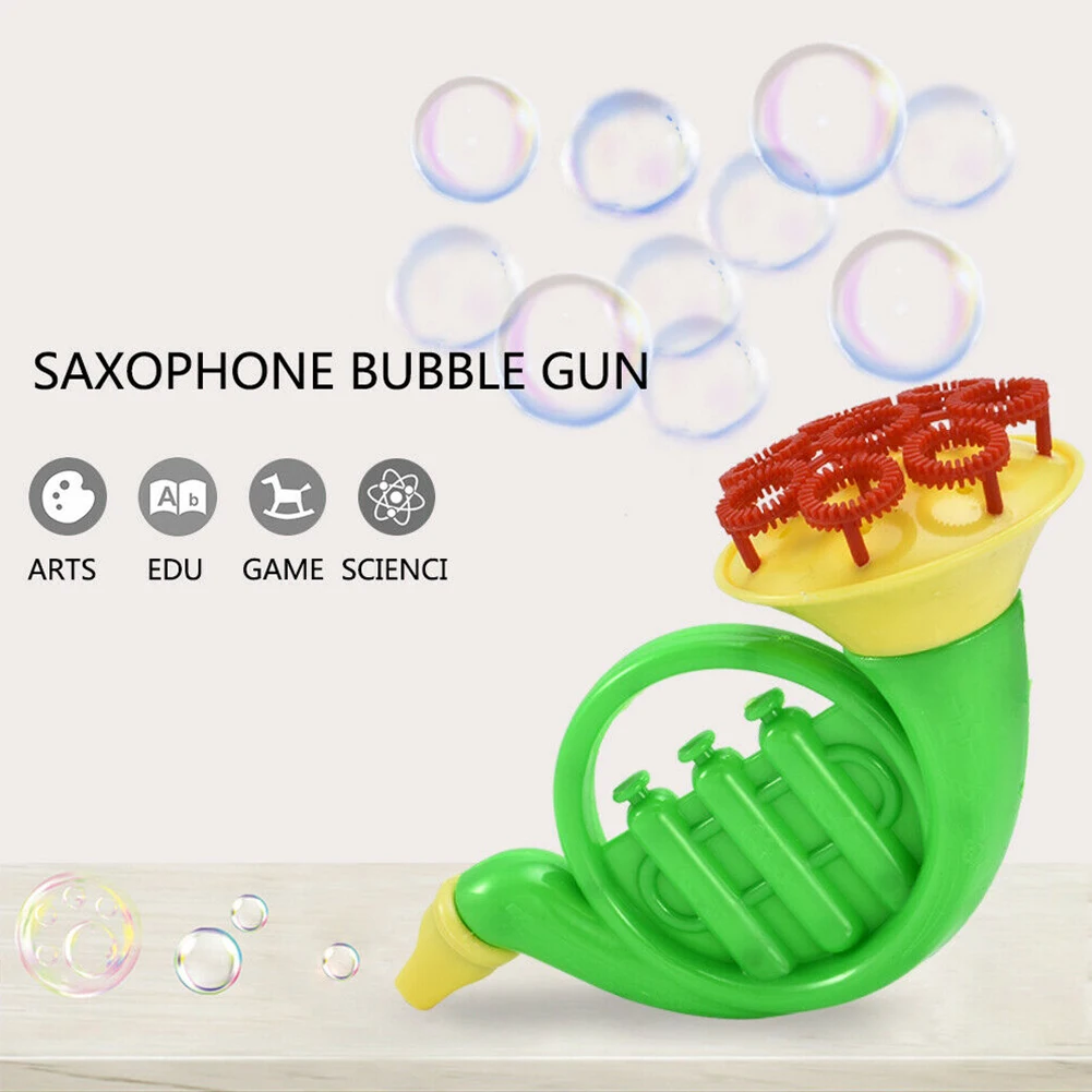 Bubble выдувная игрушка забавная тренировка Prop инструмент Форма Портативный Кемпинг интерактивная игра Детское Мыло вода открытый мульти голова