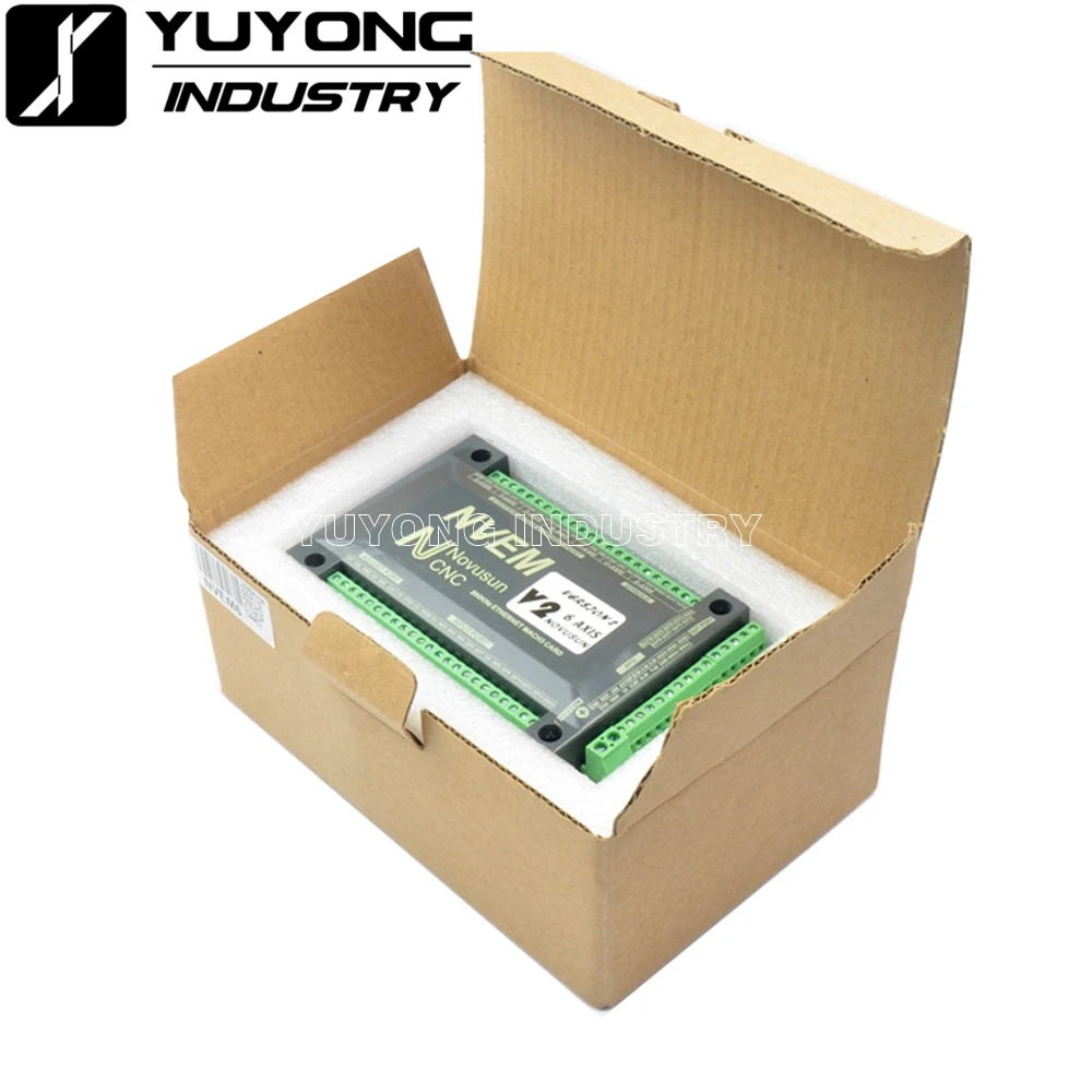 Ethernet-порт NVEM 3 4 5 6 Axis Mach3 карта управления 250 кГц для маршрутизатора с ЧПУ движением