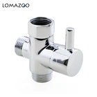 Клапан 12 дюйма латунный клапан смеситель для душа для ванной комнаты делитель воды клапан для душа дивертор для клапана для душа распылитель конвертер смеситель для воды