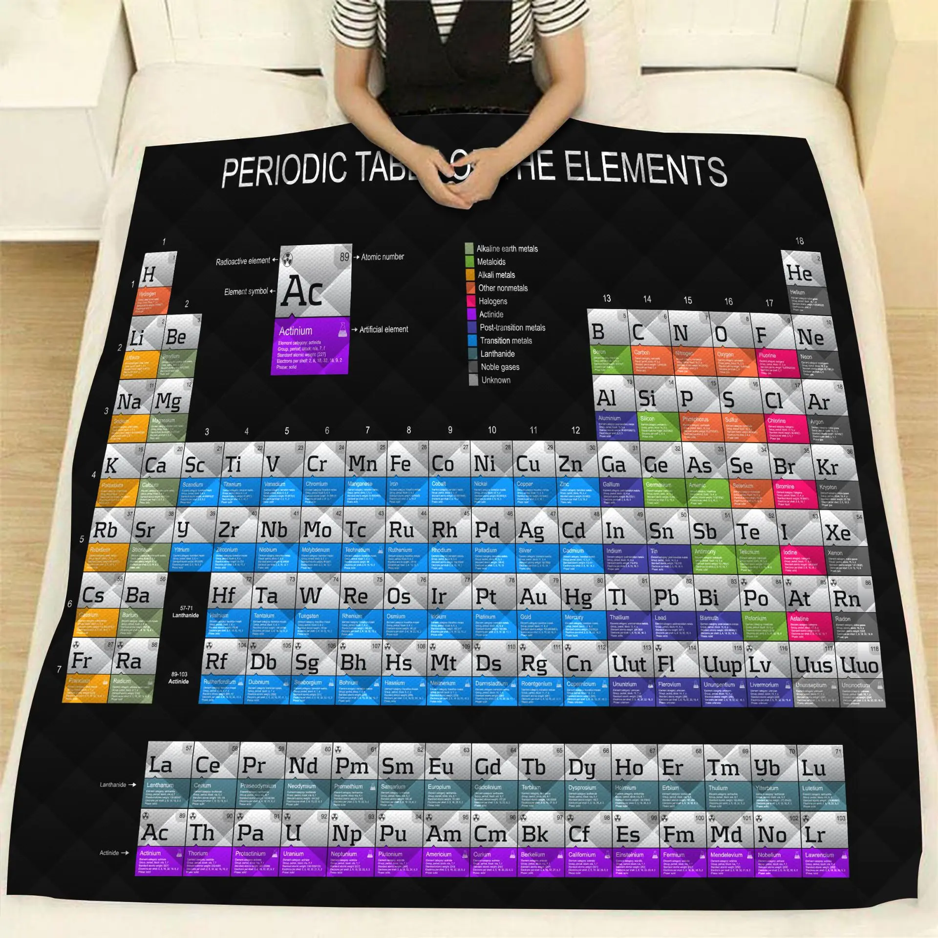 Химический стол летнее Стёганое одеяло коврик 3D принт кровать диван для детей