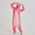 Kigurumis, пижамы с рисунками животных из Для женщин Onesie унисекс Мужская одежда для сна Розовая пантера комбинезон фестиваль вечерние костюм подарок свободный комбинезон, комплект одежды