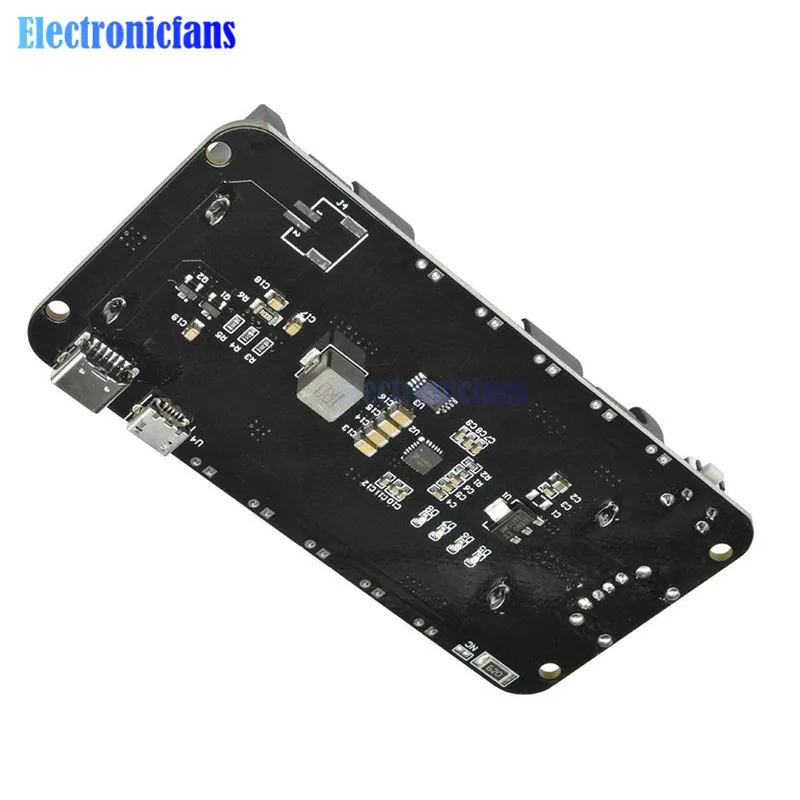 Двойной 18650 литиевая Защита аккумулятора V8 3V1A 5V 3A Micro USB Мощность банк Батарея зарядный модуль для Raspberry Pi, Wi-Fi, ESP8266 ESP32