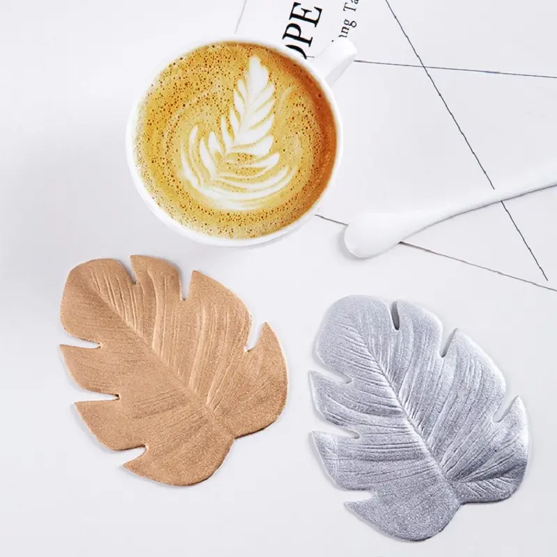 

Dining Table Placemat Lotus Leaf Pattern Table Mats Cup Coasters Plate Coasters Home Decor Kitchen Accessories