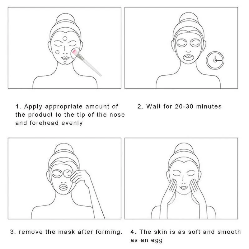 

Egg Mask Firming Secrum Brightening Moisturizing Yeast Beauty Skin Shrink Pores Rejuvenating Mask Cream Egg Shell Mask