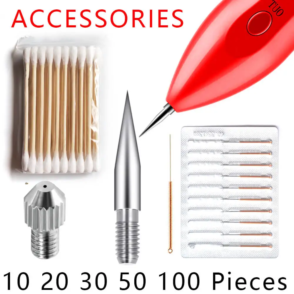 Сменная лазерная ручка для удаления веснушек тонкие иглы покрытие толстая