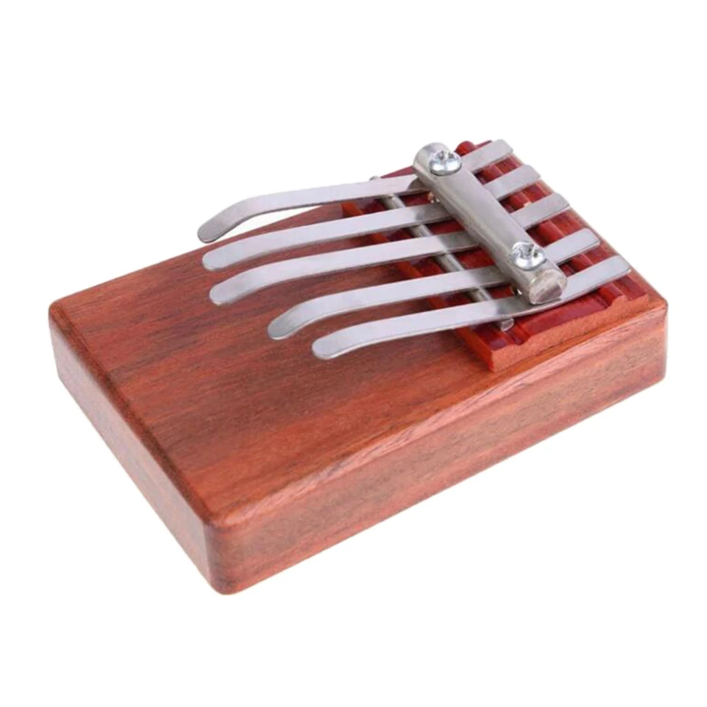 Миниатюрное пианино Kalimba для большого пальца Mbira с твердой деревянной