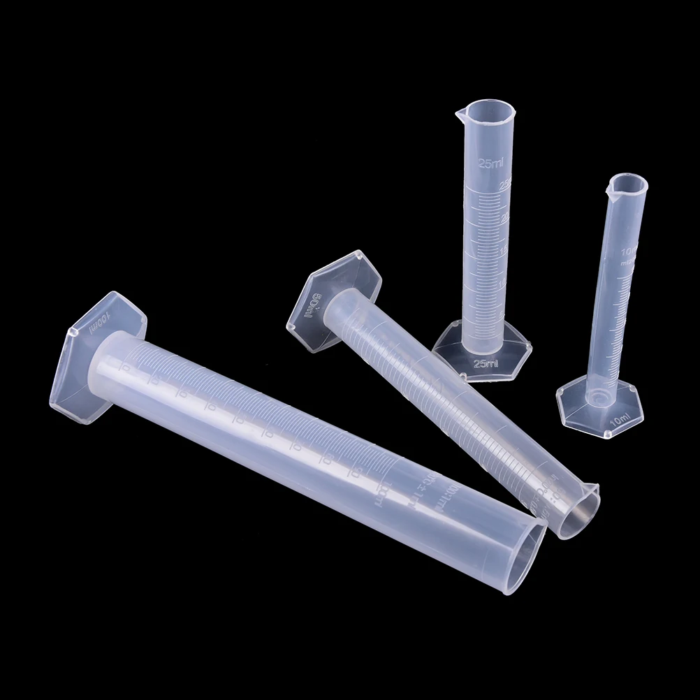 

10ml Plastic Measuring Cylinder Graduated Tools Chemistry Laboratory Cylinder Tools School Lab Supplies