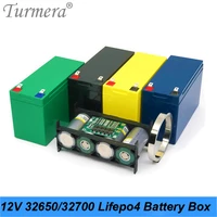 turmera 32650 32700 lifepo4 battery storage box with 4s 40a bms 1x4 bracket for 12v 7ah uninterrupted power supply battery use a
