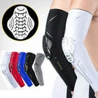 1 шт. спортивный крепежный наколенник, компрессионный наколенник, компрессионные защитные рукава для ног, наружная защита для баскетбола, футбола, велосипеда