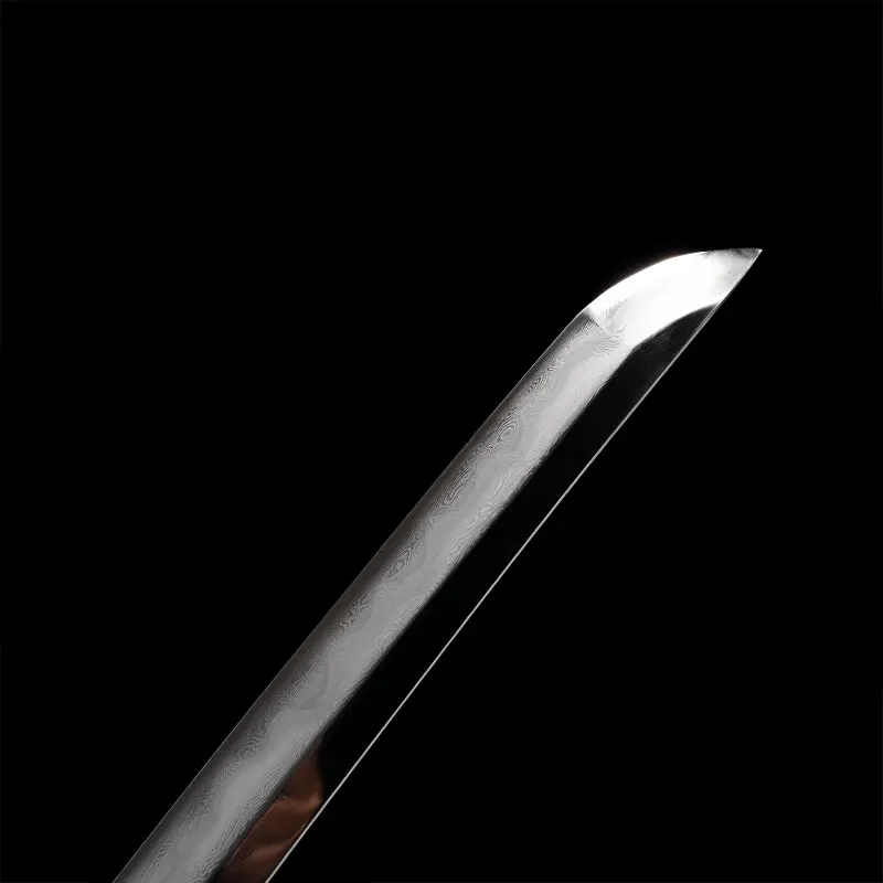 

High-GradeKatana Real Japanese Sword Full Tang Blade Handmade Folded Steel Damacus Steel Clay Tempered Sharpness Home decoration