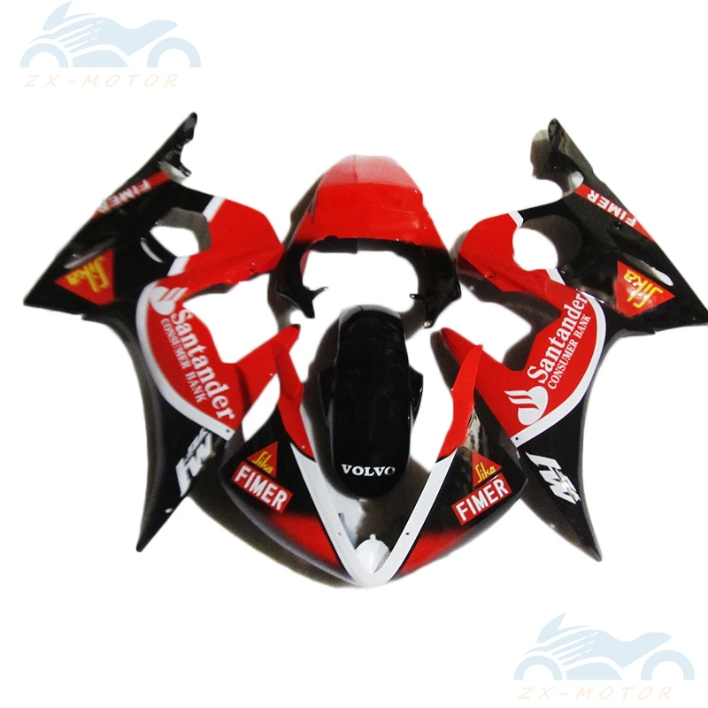 

Обтекатели на весь корпус Мотоцикла бесплатно на заказ, комплекты обтекателей для YAMAHA YZF R6 2003 2004 красный черный обтекатель для впрыска r6 03 04 ...