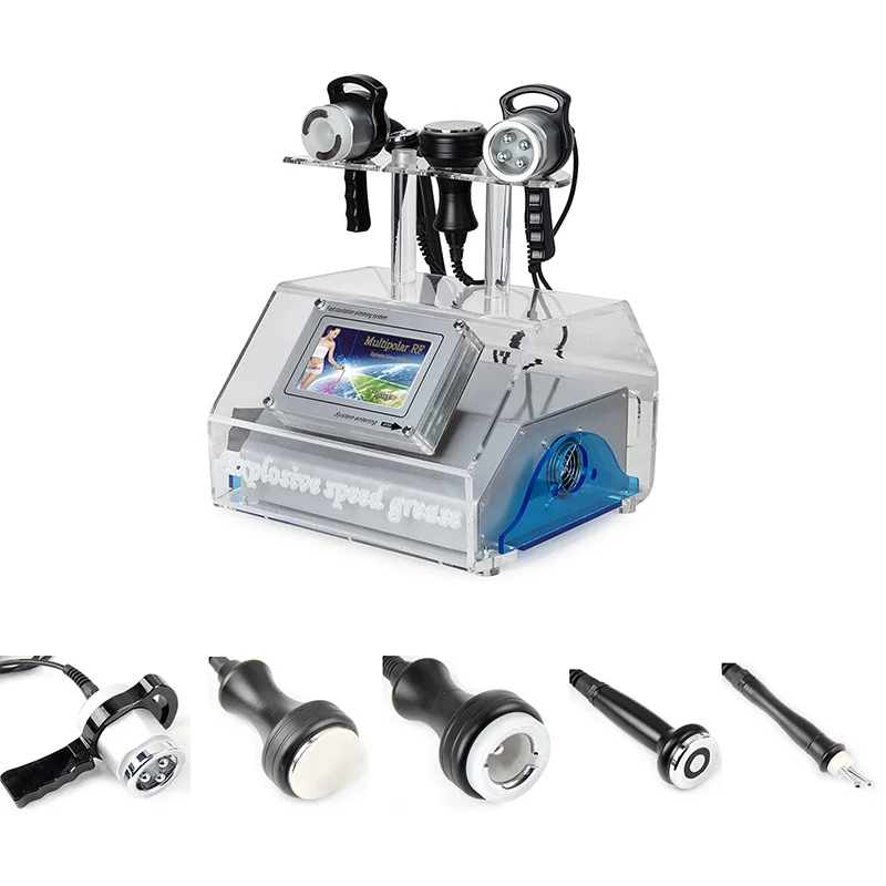 Portable 5 in1 Explosive Speed Grease/40K Cavitation Vacuum Body Slimming Weight Loss Machine | shaping Massage Equipment