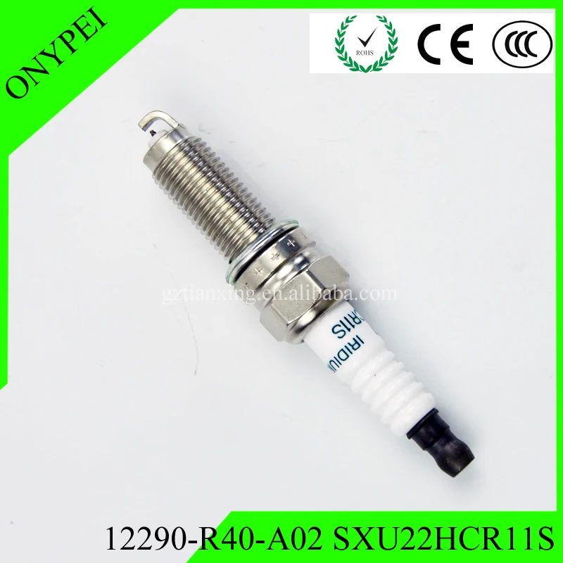 Иридиевая Свеча зажигания 12290-R40-A02 SXU22HCR11S для Honda Accord Civic Acura ILX MDX RL 12290 R40 A02 12290R40A02 4