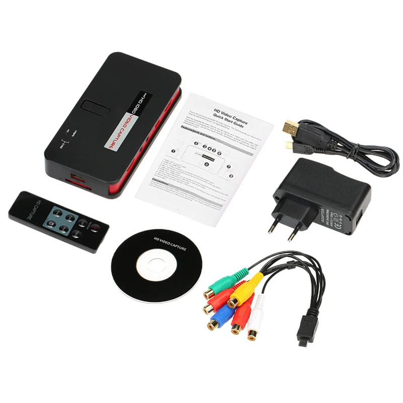 Приставка захвата видео EZCAP Mic 1080P HDMI для XBOX PS3 PS4 TV Medical Windows OBS|Карты видео- и